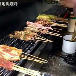 夜市烧烤视频,烟火气中的美食狂欢